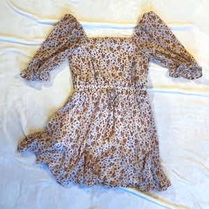 Quarter Sleeve Fall Dress